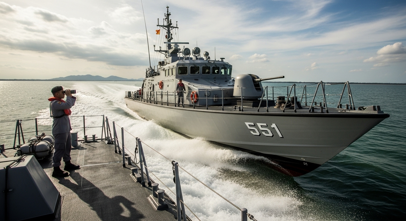 Patroli Maritim Bersama ASEAN Diperkuat di Selat Malaka untuk Tingkatkan Keamanan Pelayaran